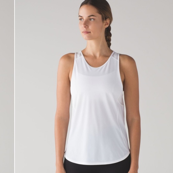 lululemon athletica Tops - Lululemon white Sculpt Tank II NWT